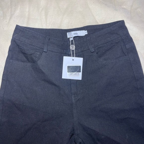 Adika Black Denim with Red Dragon Jeans-Size S NWT - Picture 5 of 8